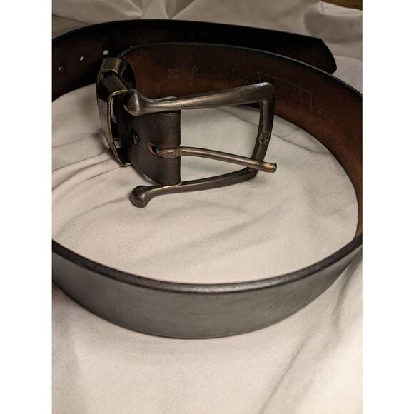 Vintage pennies towncraft soft supple steer hide belt size 30. Equestrian wide b - Picture 4 of 16